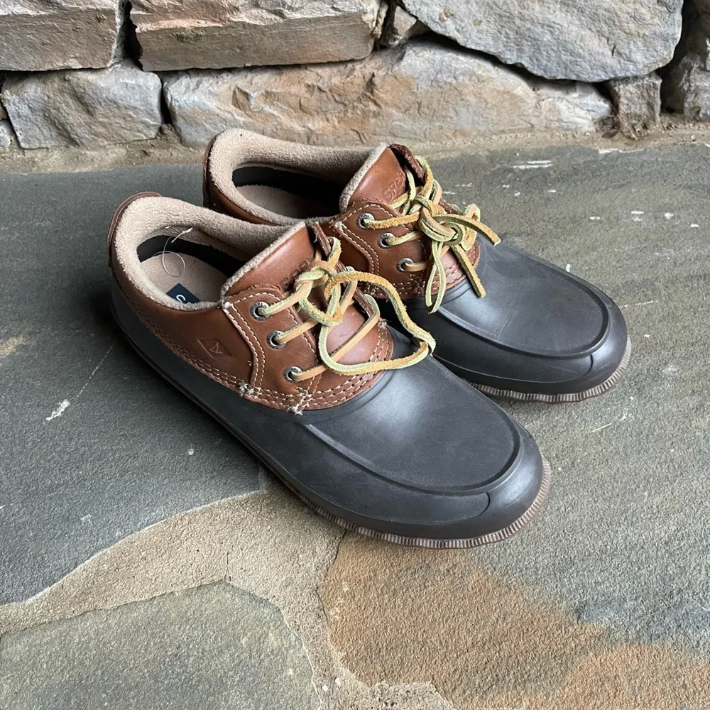 Sperry Top-Sider Men's Decoy Low Rain Boot, Tan